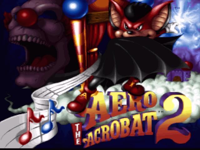 Aero the Acro-Bat 2 (SNES) screenshot: Title