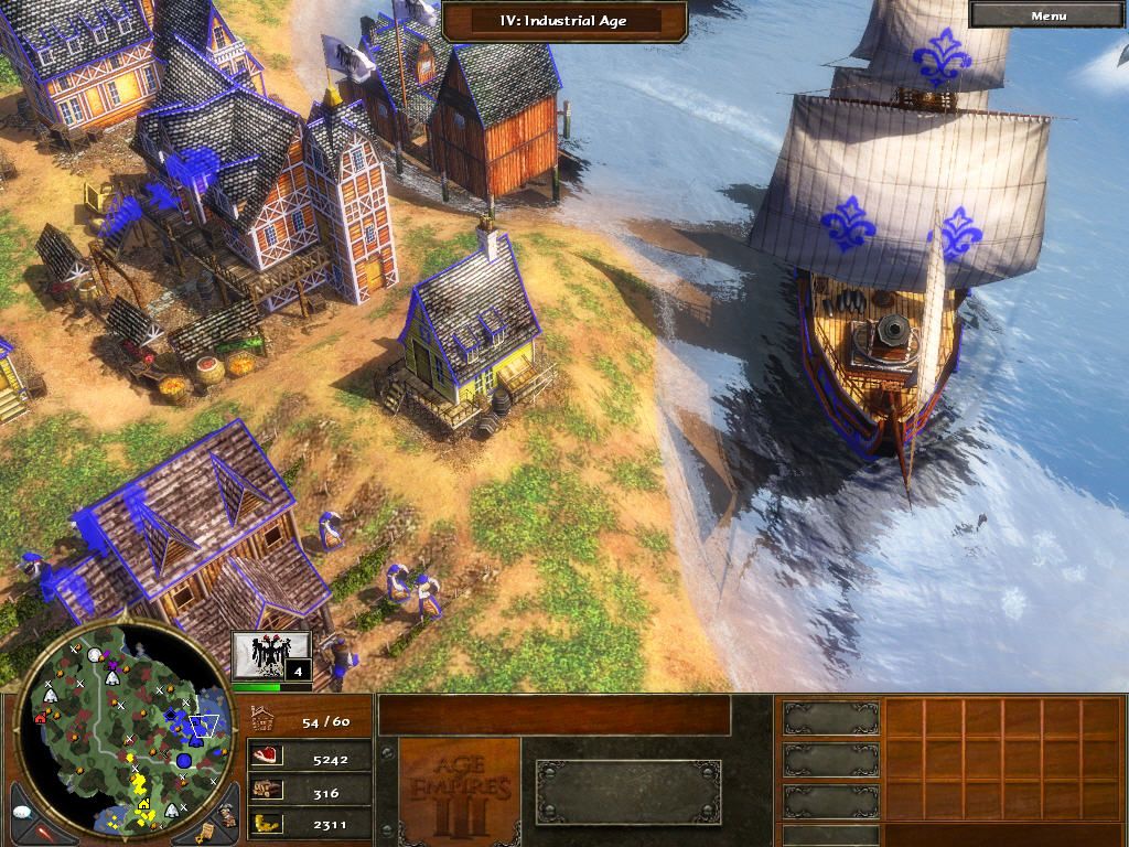 Age of Empires III (Windows) screenshot: Germans.