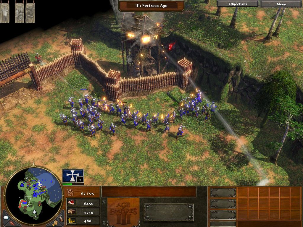 Age of Empires III (Windows) screenshot: Siege.