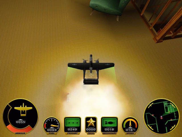 Airfix: Dogfighter (Windows) screenshot: Dive bombing?