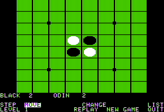 Odin (Apple II) screenshot: Gameplay