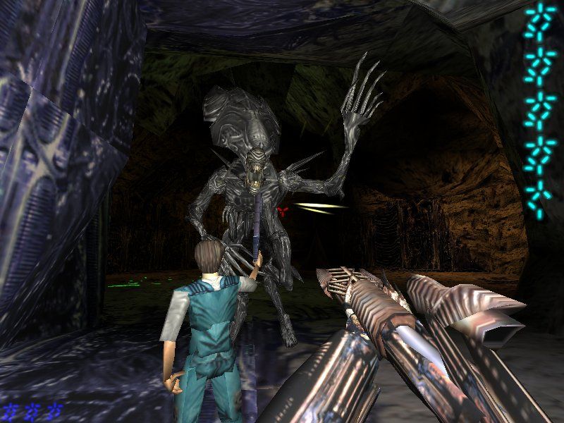 Aliens Versus Predator (Windows) screenshot: The Alien Queen