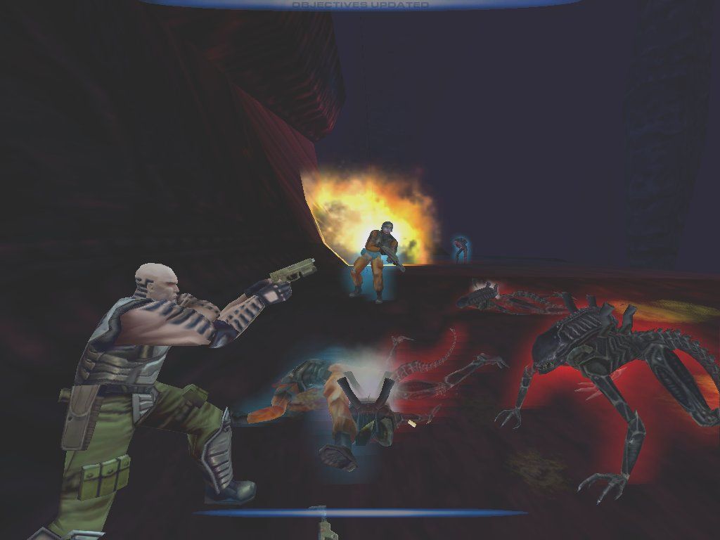 Screenshot of Aliens Versus Predator 2 (Windows, 2001) - MobyGames