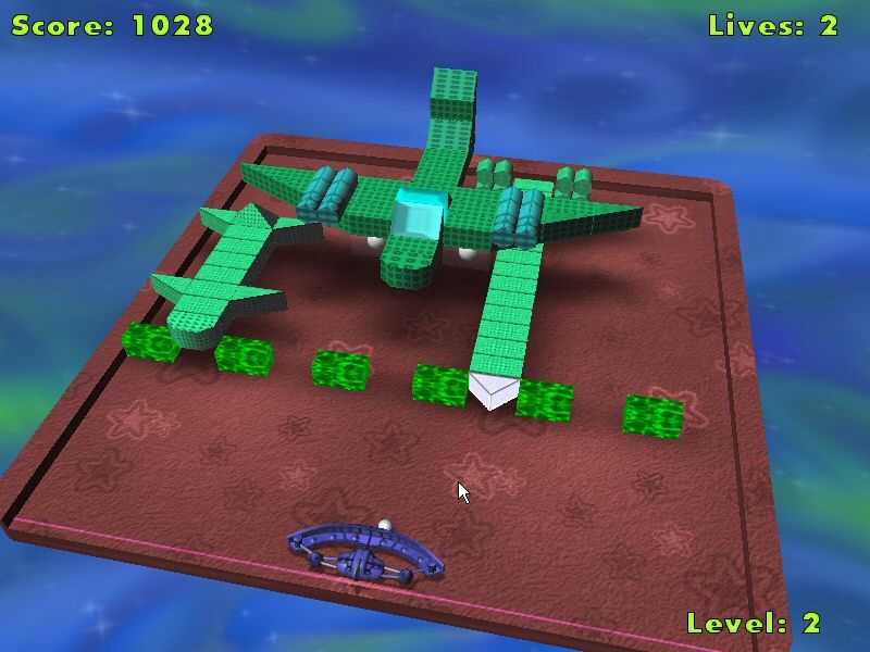 Alpha Ball (Windows) screenshot: Begin Level 2
