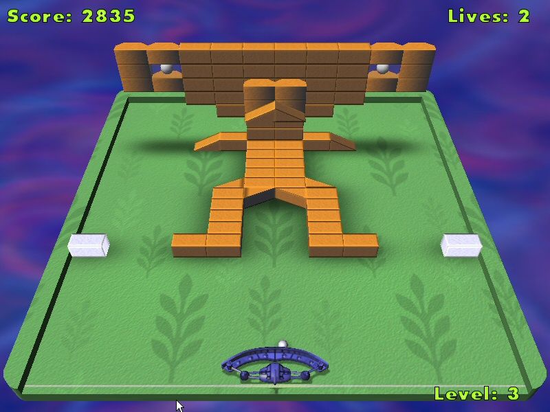 Alpha Ball (Windows) screenshot: Begin Level 3