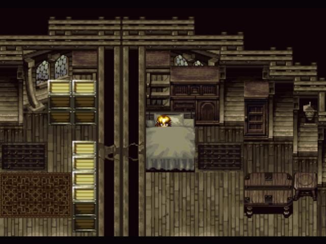 Alundra (PlayStation) screenshot: Going through beds