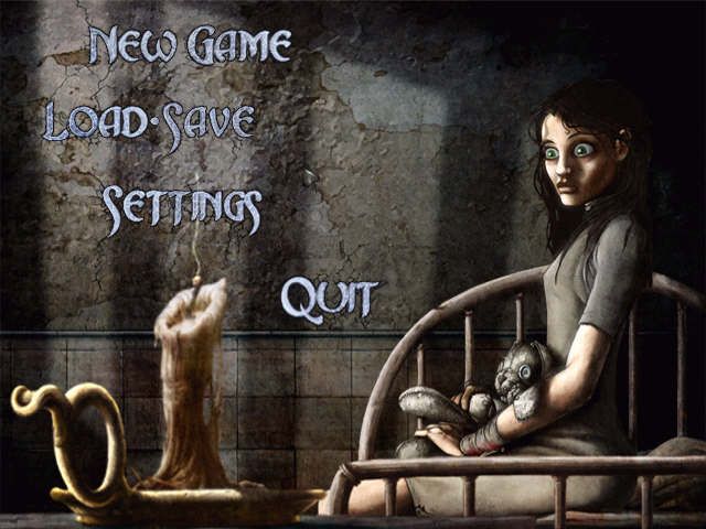 American McGee's Alice (Windows) screenshot: main menu