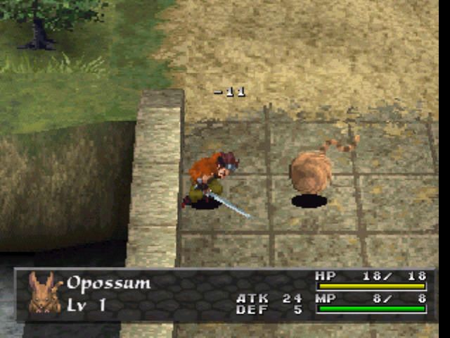 Arc the Lad III (PlayStation) screenshot: Battle