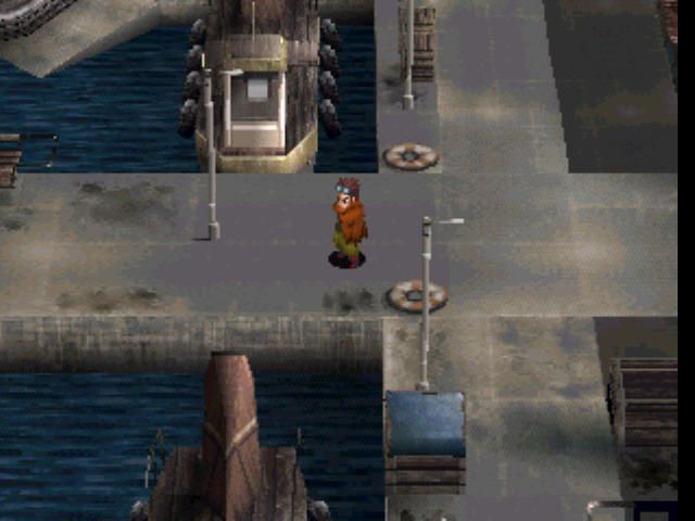 Arc the Lad III (PlayStation) screenshot: Harbor