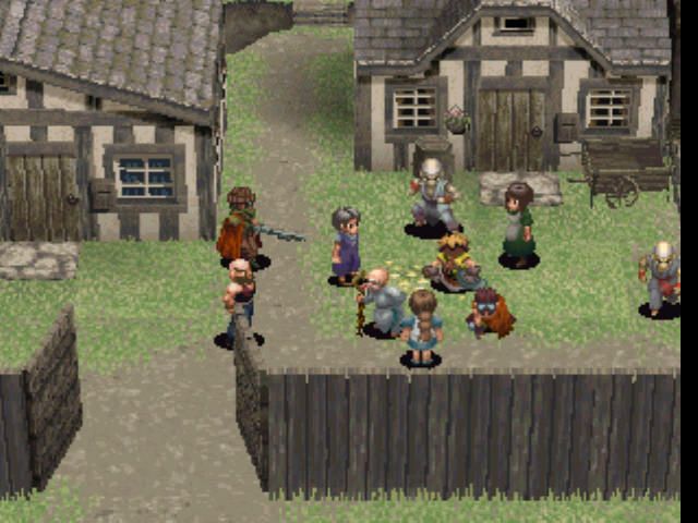 Arc the Lad III (PlayStation) screenshot: Your village