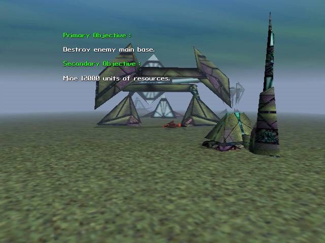 Armor Command (Windows) screenshot: A typical mission.