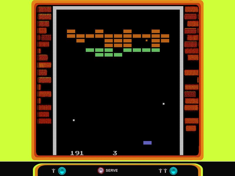 Atari: 80 Classic Games in One! (Windows) screenshot: Super Breakout