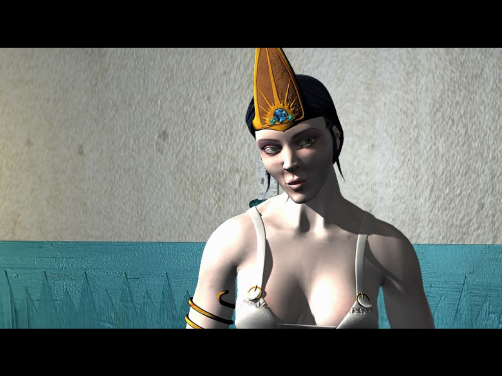 Atlantis: Evolution (Windows) screenshot: A priestess