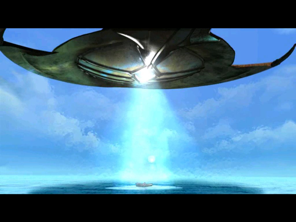 Atlantis: Evolution (Windows) screenshot: Atlantean space ship