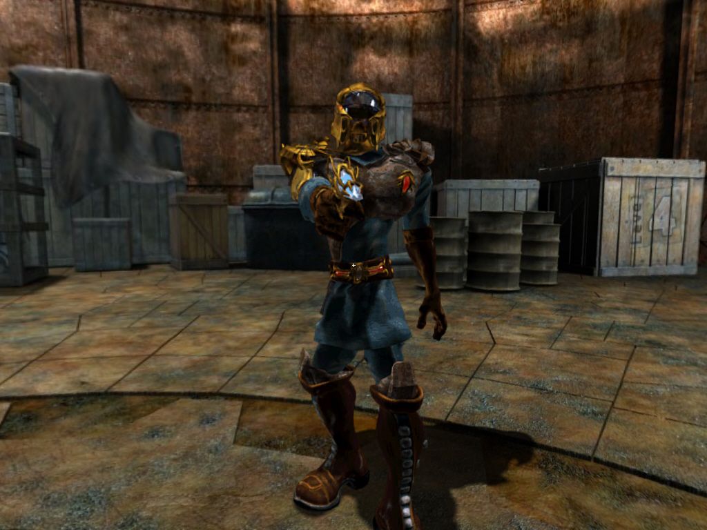 Atlantis: Evolution (Windows) screenshot: An Atlantean soldier
