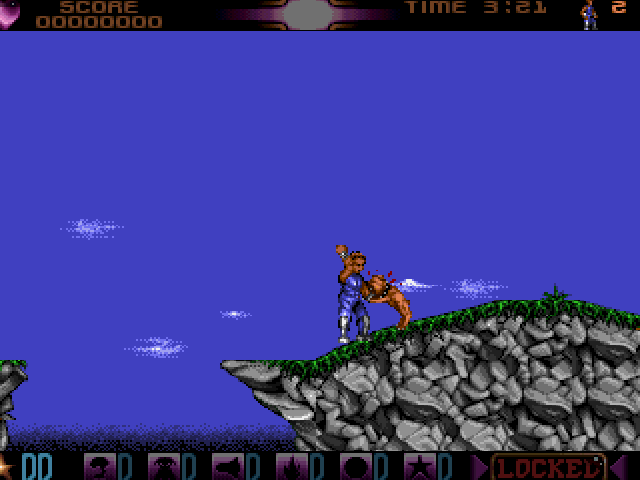 Assassin (Amiga) screenshot: I Never Liked Dogs
