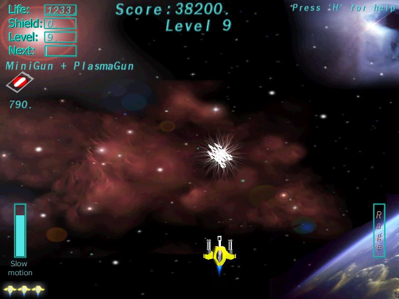 Back to Earth (Windows) screenshot: New weapon - Missiles!