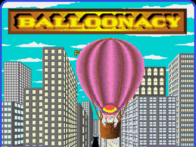 Balloonacy (Amiga) screenshot: Title