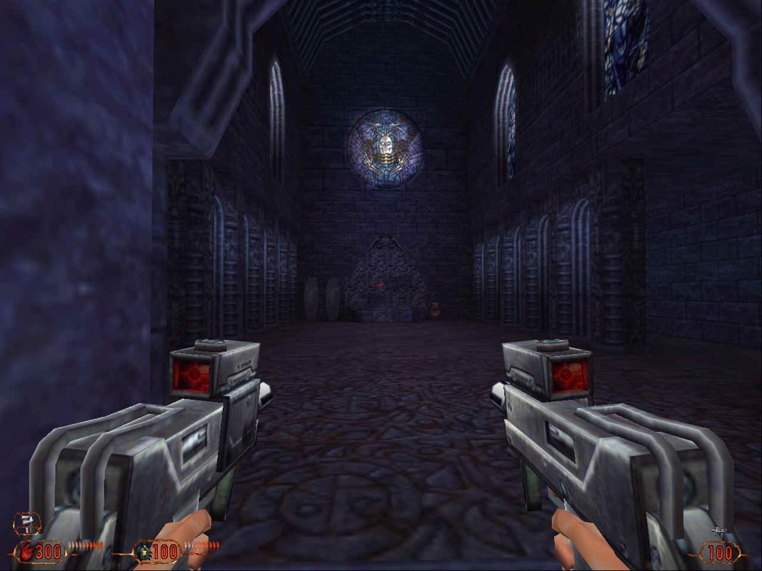 Blood II: The Chosen (Windows) screenshot: the temple