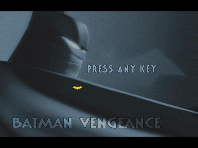 Batman: Vengeance (Windows) screenshot: Title screen