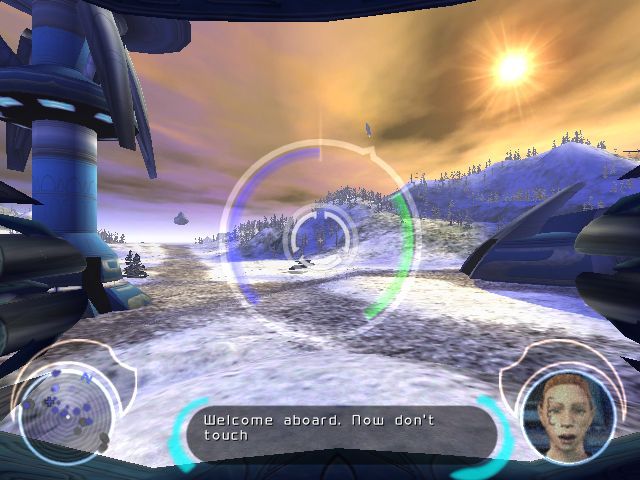 Battle Engine Aquila (Windows) screenshot: Internal view