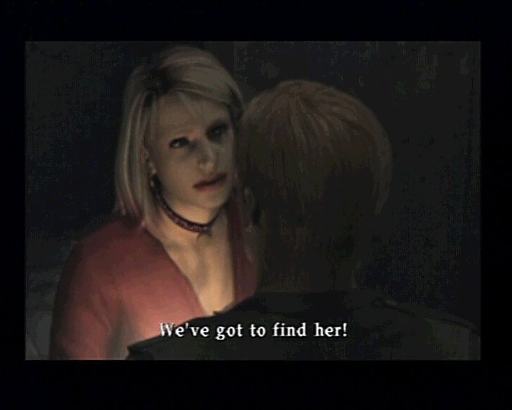 Silent Hill 2 (PlayStation 2) screenshot: For some reason, you are always prompted to search for Laura, even though it always costs you playing with your life.