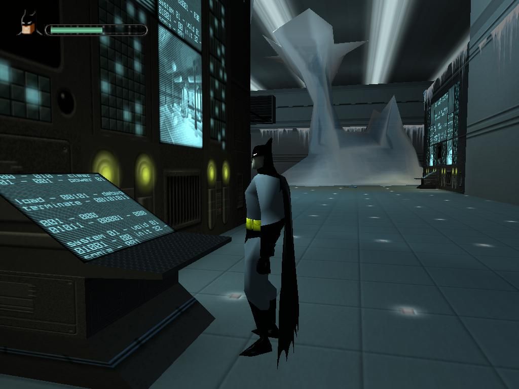 Batman: Vengeance (Windows) screenshot: Now THAT'S a large font!!
