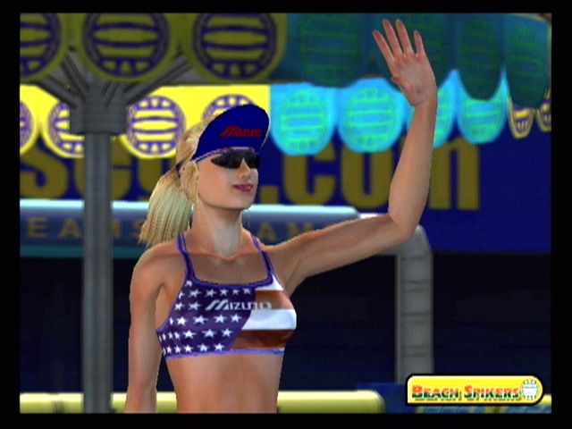 Beach Spikers: Virtua Beach Volleyball (GameCube) screenshot: The opening sequence