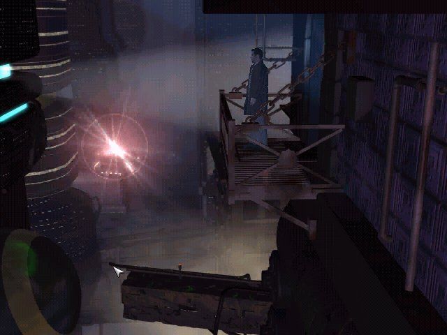 Blade Runner (Windows) screenshot: on the balcony
