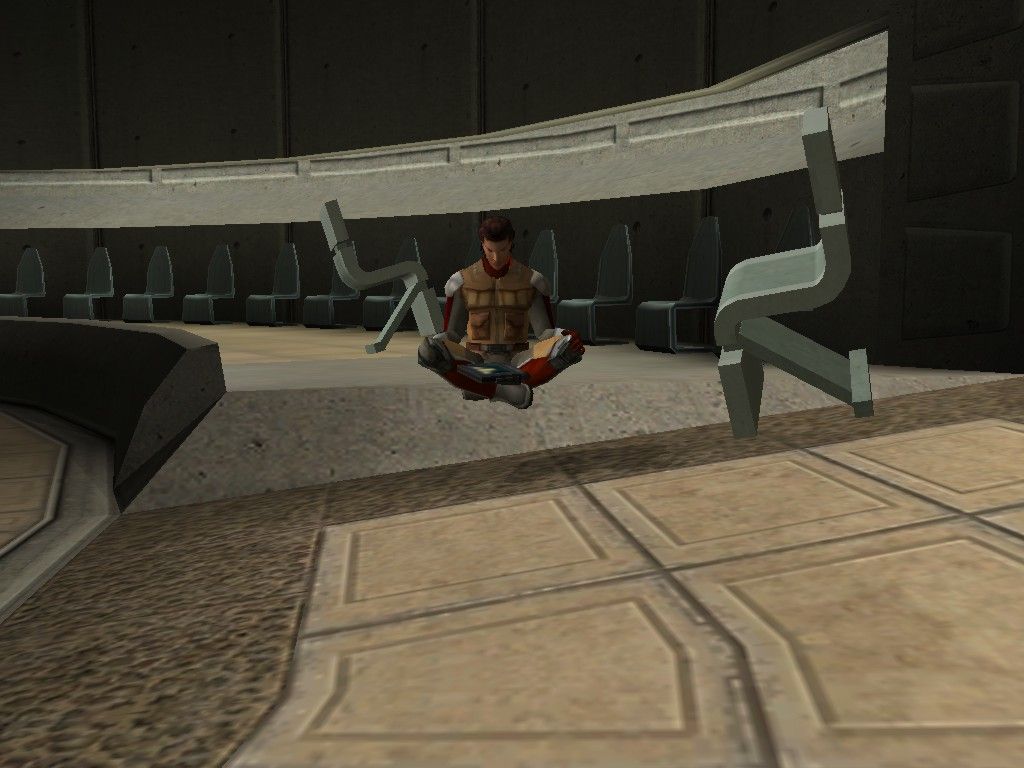 Star Wars: Knights of the Old Republic (Windows) screenshot: The training to become a Jedi