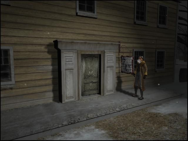 Blair Witch: Volume III - The Elly Kedward Tale (Windows) screenshot: Outside the tavern
