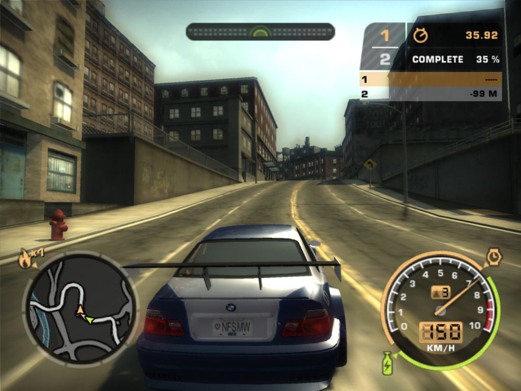 Need for Speed: Most Wanted (Windows) screenshot: This is your baby. Why would you want another car? You'll see...