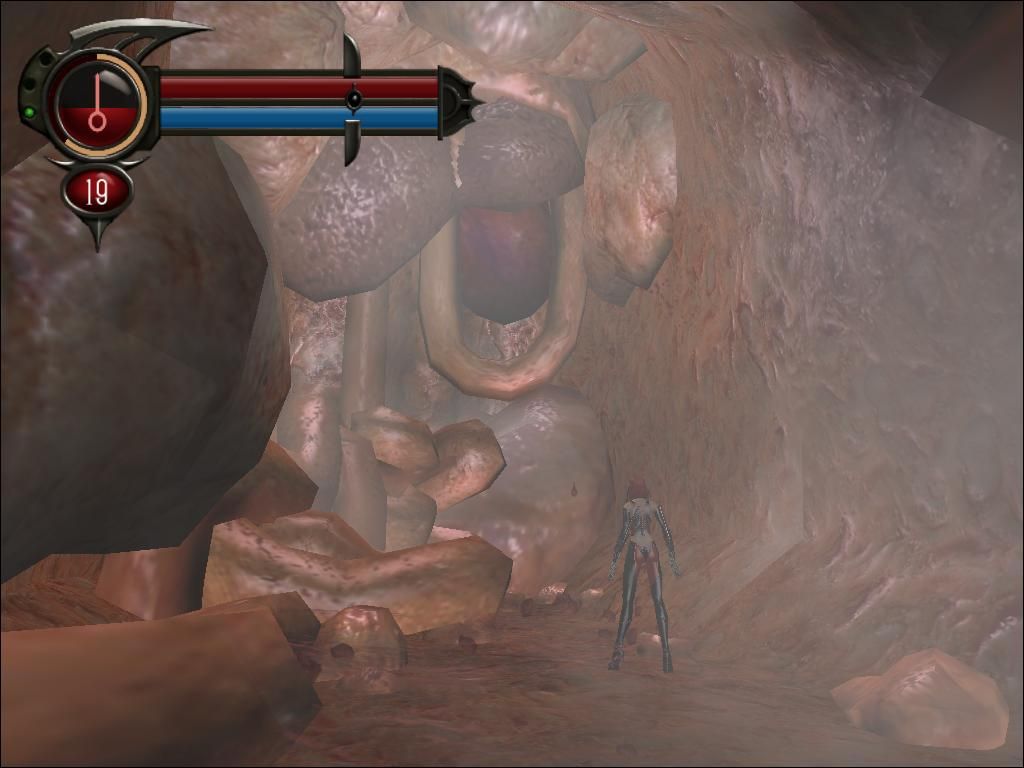 BloodRayne 2 (Windows) screenshot: ...by cutting her heart out.