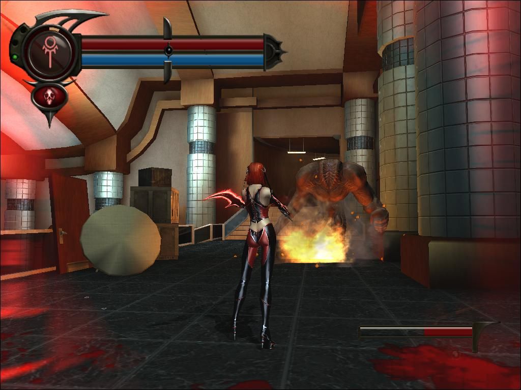 BloodRayne 2 (Windows) screenshot: Some headless monster.
