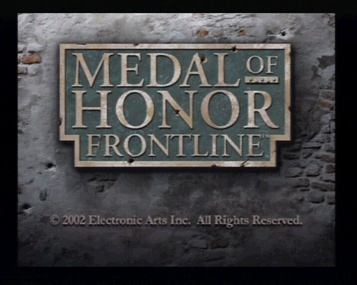 Medal of Honor: Frontline (PlayStation 2) screenshot: Main Title