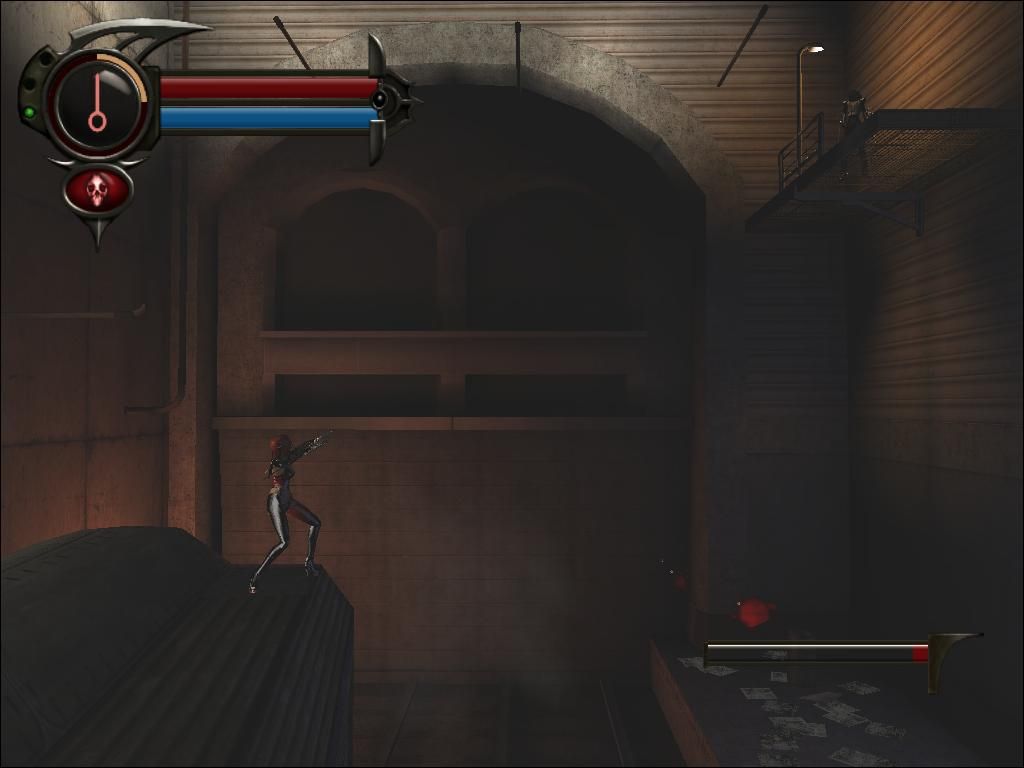 BloodRayne 2 (Windows) screenshot: Aiming Kestrel.
