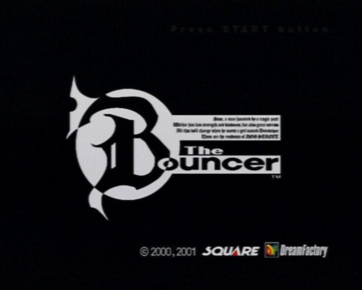 The Bouncer (PlayStation 2) screenshot: Main Title