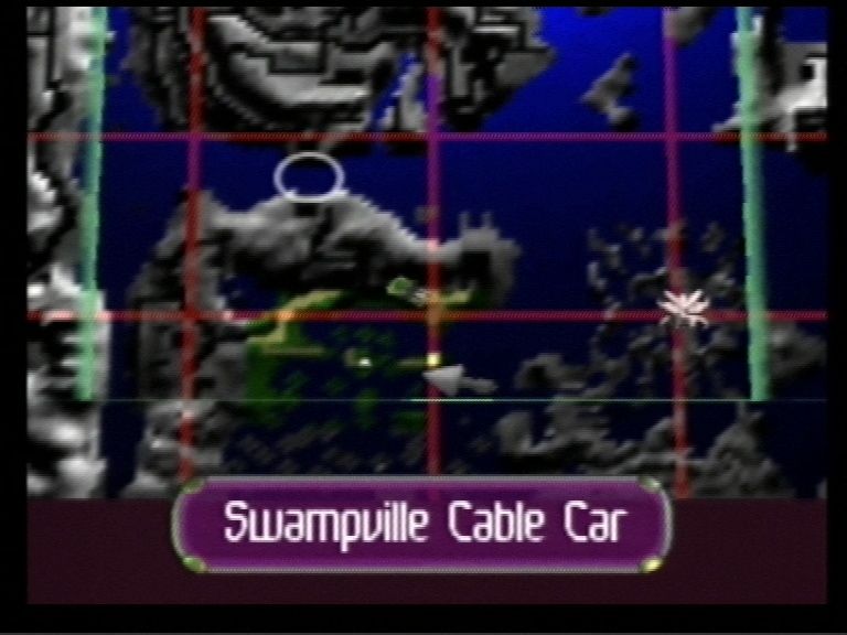 Body Harvest (Nintendo 64) screenshot: View the map