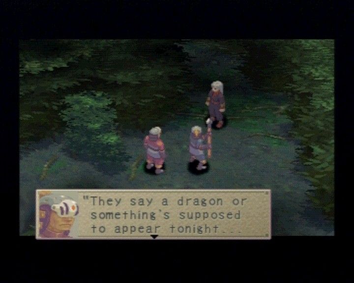 Breath of Fire IV (PlayStation) screenshot: You simultaneously play two stories, the one of Ryu, and the other of the first emperor Fou Lu