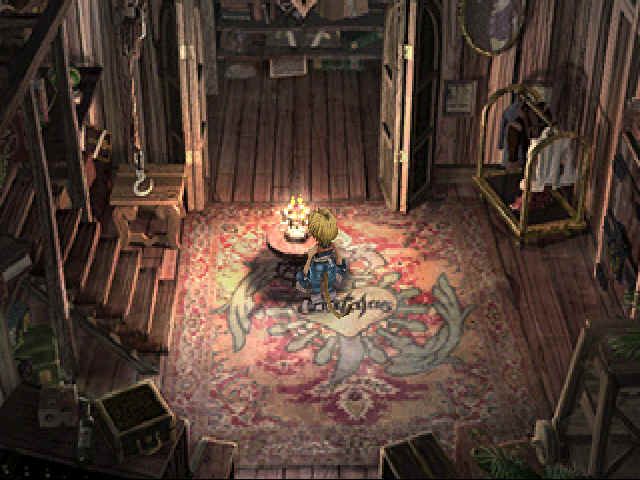 Final Fantasy IX (PlayStation) screenshot: Starting the game as Zidane