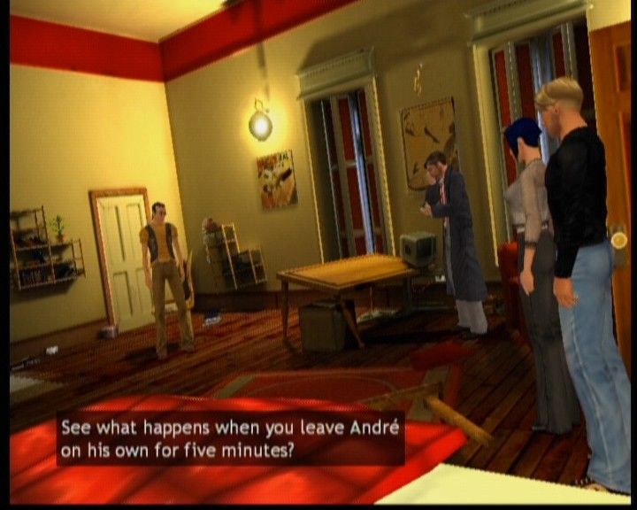 Broken Sword: The Sleeping Dragon (Xbox) screenshot: Aside from the main heroes, there'll be other recurring characters.