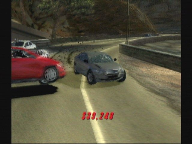 Burnout (GameCube) screenshot: Crash Replay