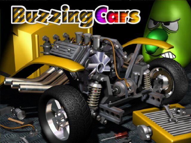 BuzzingCars (Windows) screenshot: Title Screen