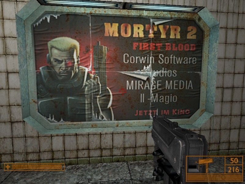 Sniper: Path of Vengeance (Windows) screenshot: Shouldn't implying that there will be a sequel to "Mortyr" be enough to qualify this game as "horror"?