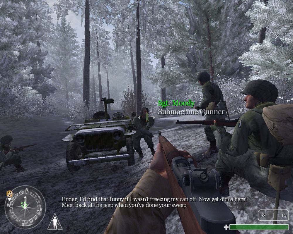 Call of Duty: United Offensive (Windows) screenshot: Briefing