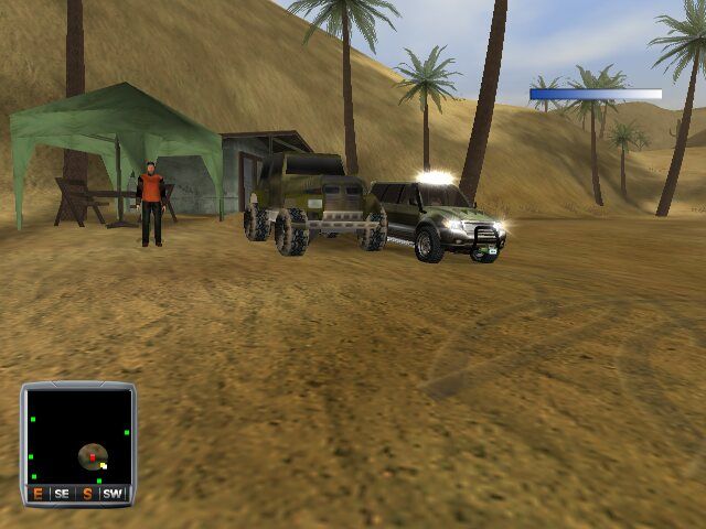 Cabela's 4x4 Off-Road Adventure III (Windows) screenshot: Camping
