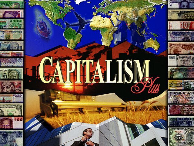 Capitalism Plus (Windows) screenshot: Title Screen