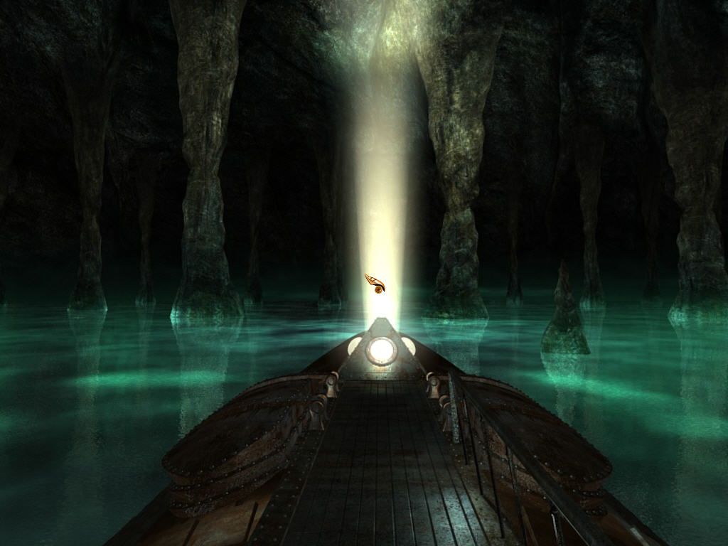 Return to Mysterious Island (Windows) screenshot: Captain Nemo's sub.
