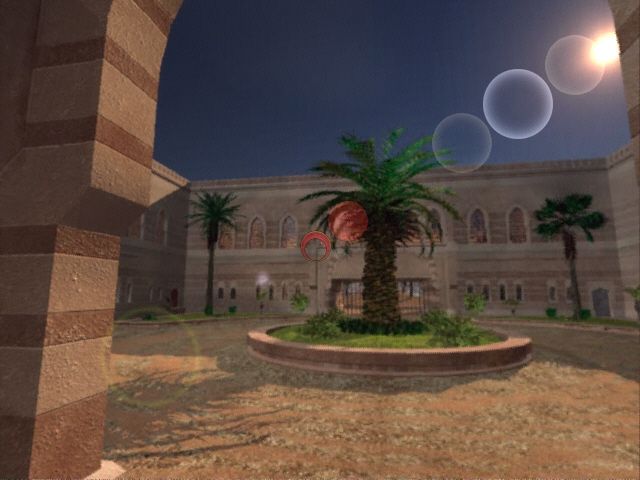 The Cameron Files: Pharaoh's Curse (Windows) screenshot: The artists did an excellent job on the light and shadow effects