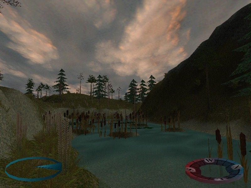 Carnivores 2 (Windows) screenshot: You may even want to play it for the beautiful scenery...